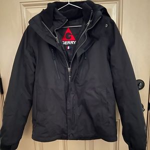Mens Gerry 3 -in-1 System Jacket , Black, Like New Size Small